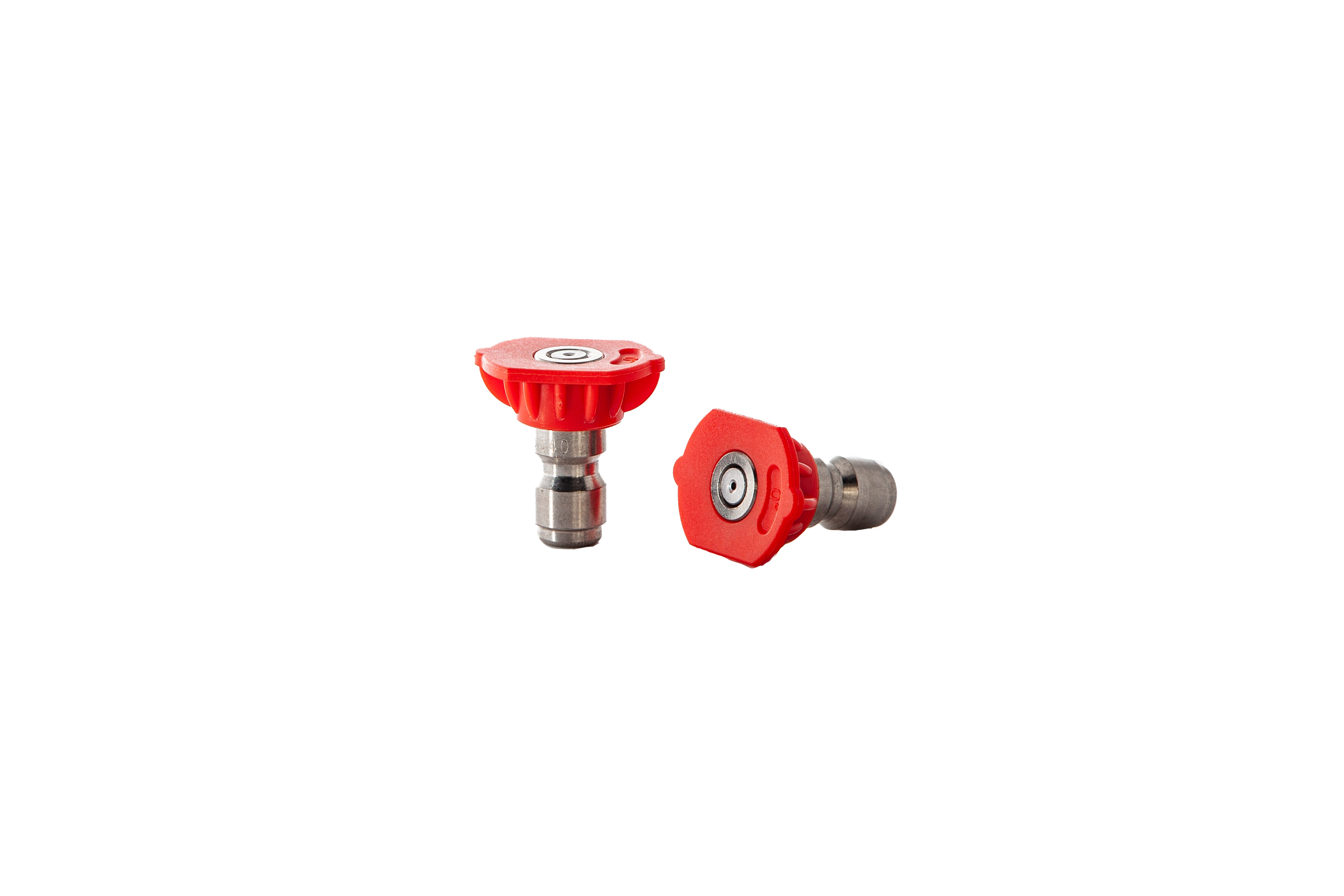 1/4″ General Pump Red Quick Coupler Nozzle 0° (12 Count)