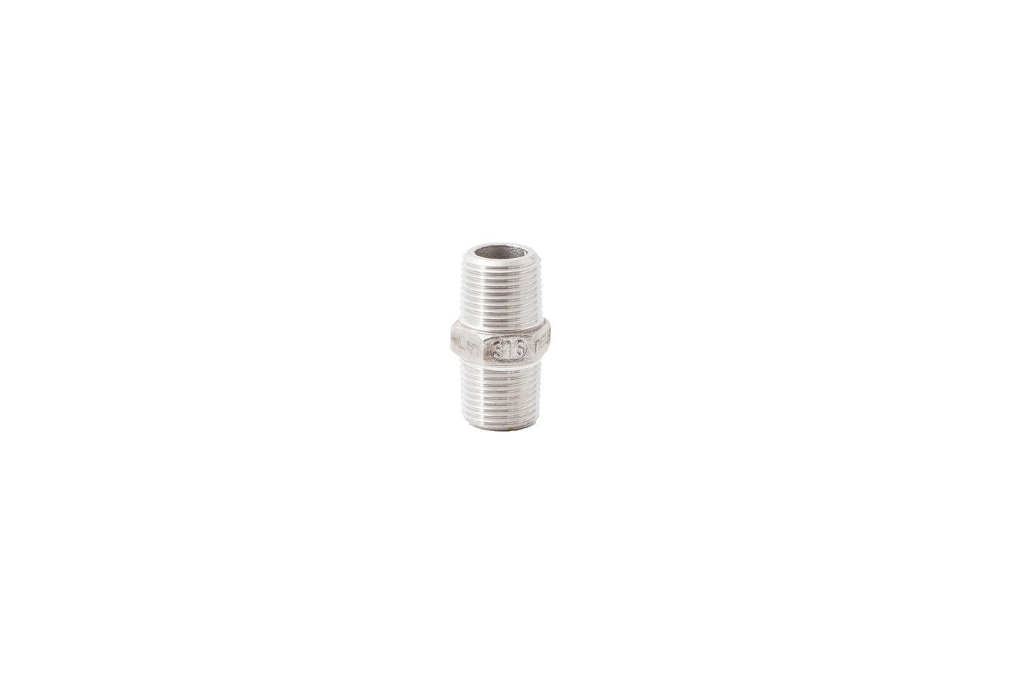 STAINLESS STEEL 3/8" NPT NIPPLE