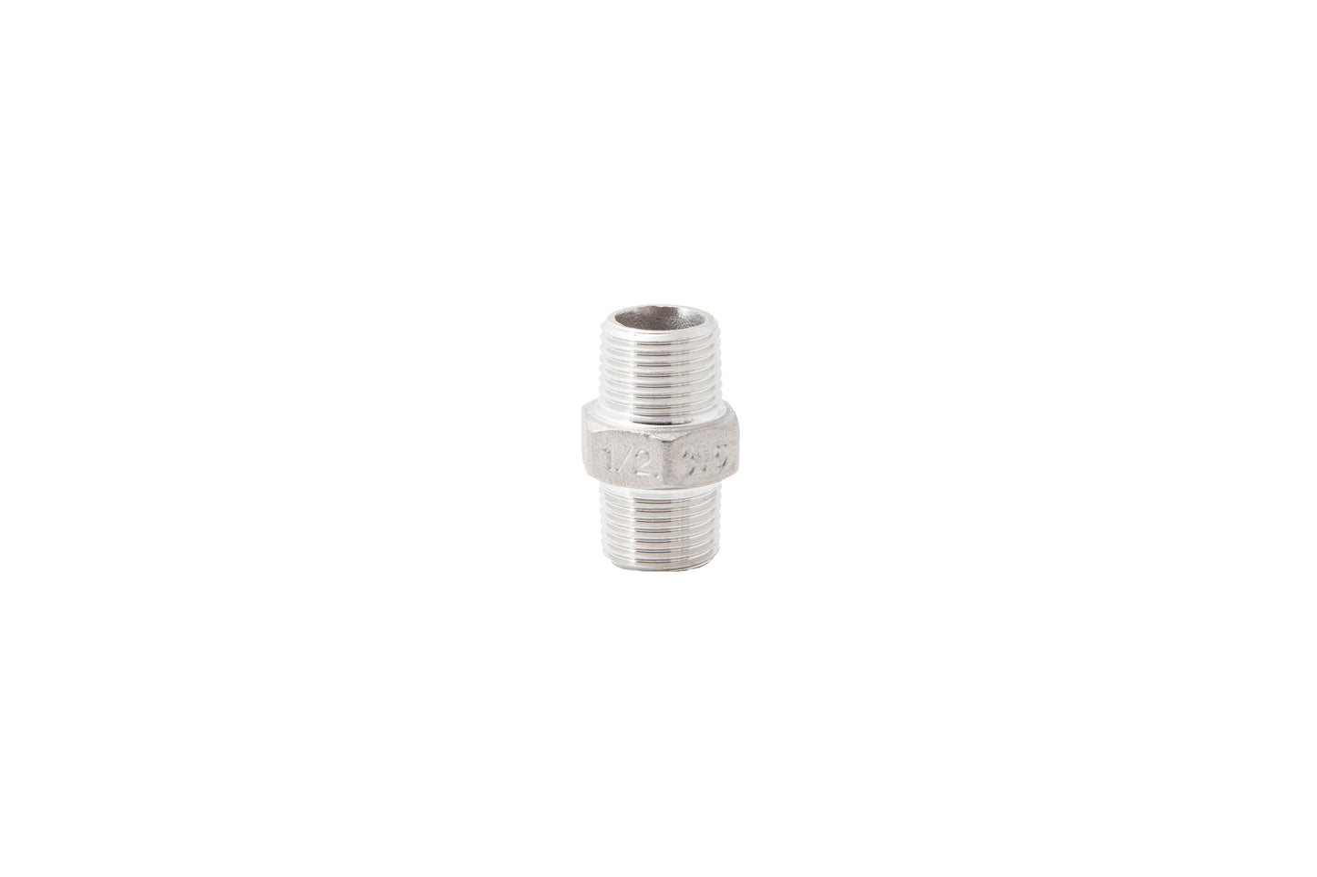 STAINLESS STEEL 1/2" NPT NIPPLE