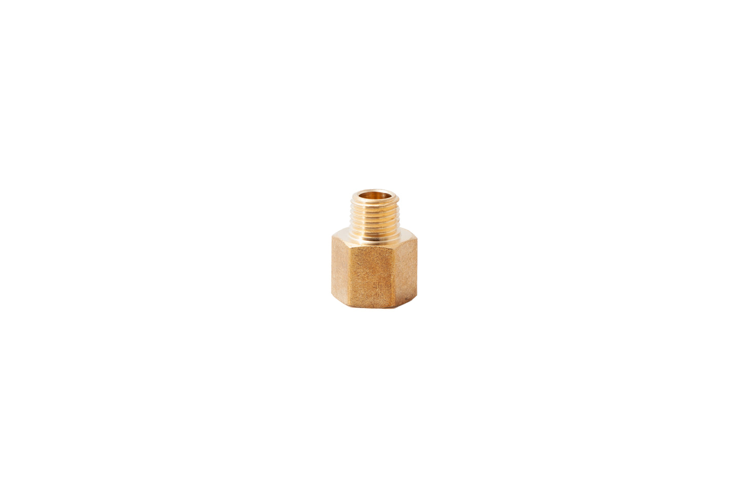 BRASS 3/8" FNPT - 1/4" NPT REDUCER BUSHING