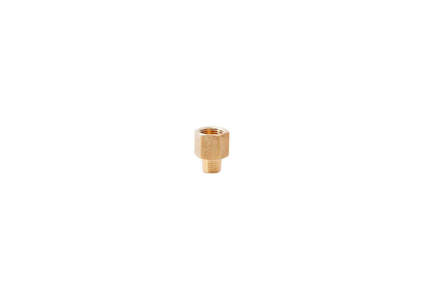 BRASS 3/8" FNPT - 1/4" NPT REDUCER BUSHING