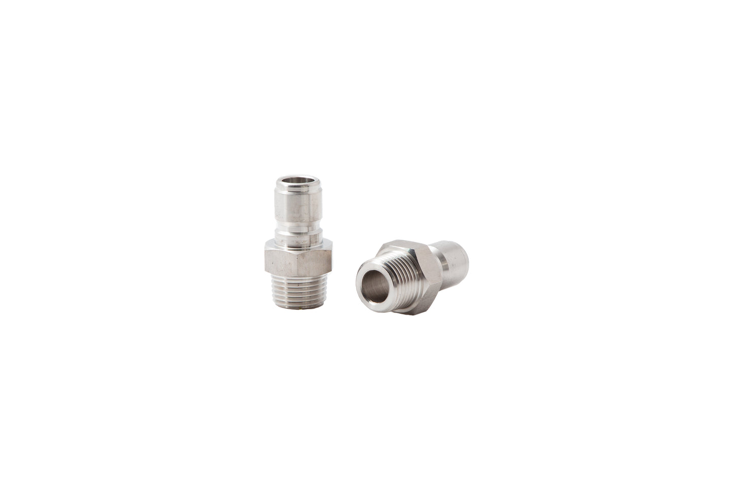 QUICK CONNECT PLUG - 1/2" MALE NPT - STAINLESS STEEL