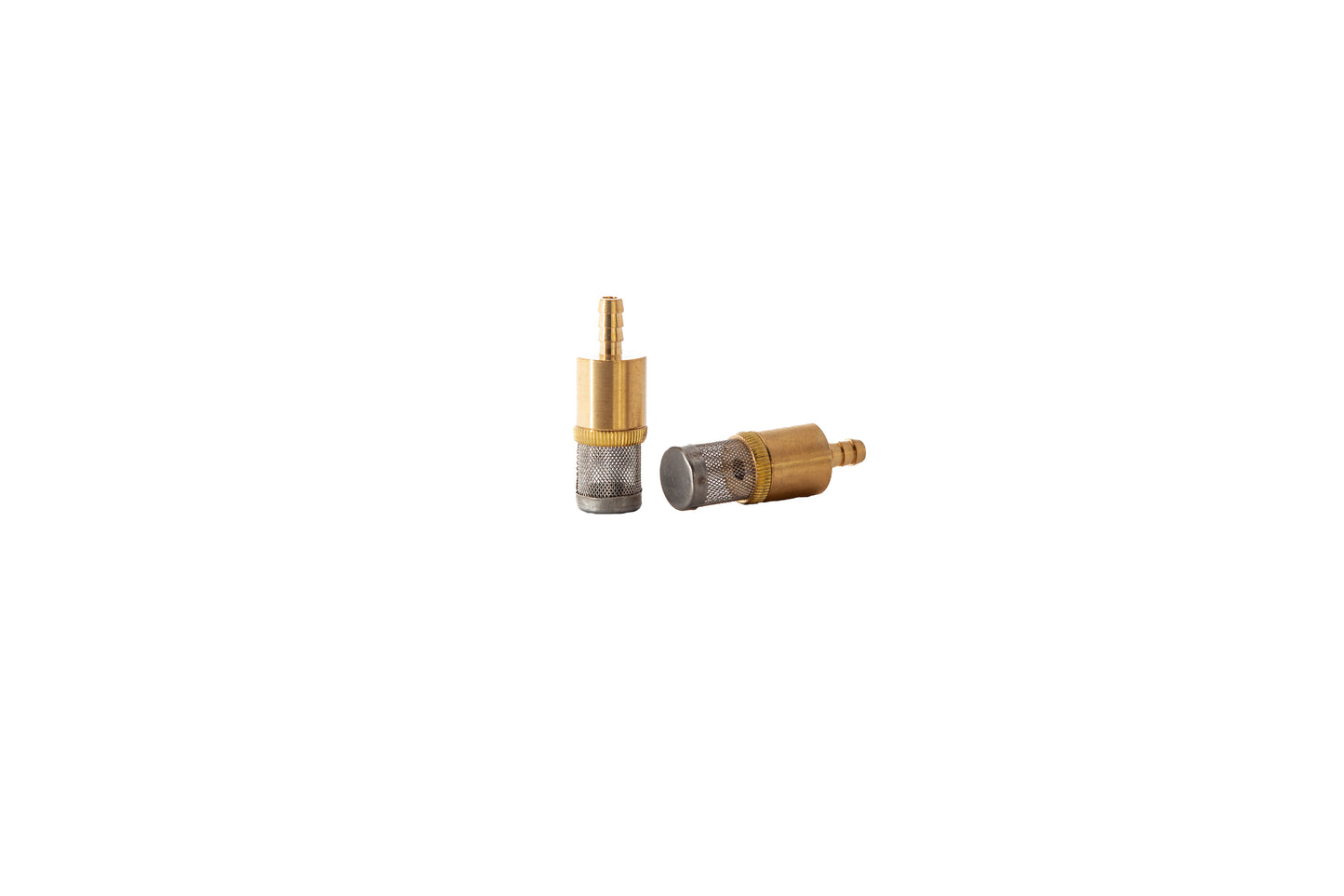 1/4" BRASS SOAP STRAINER WITH CHECK VALVE